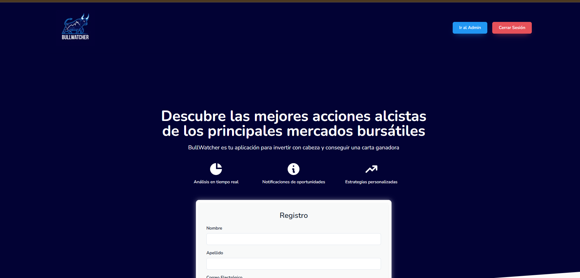 Bullwatcher - Stock Market Analytics